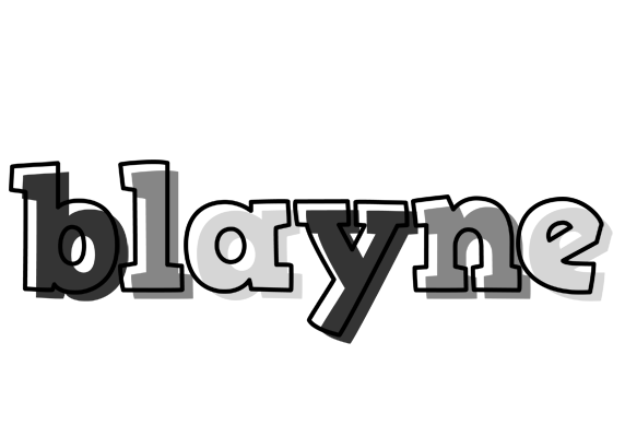 Blayne night logo