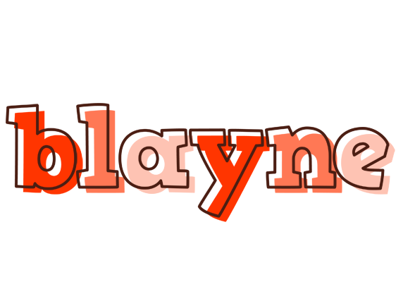Blayne paint logo