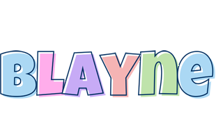 Blayne pastel logo