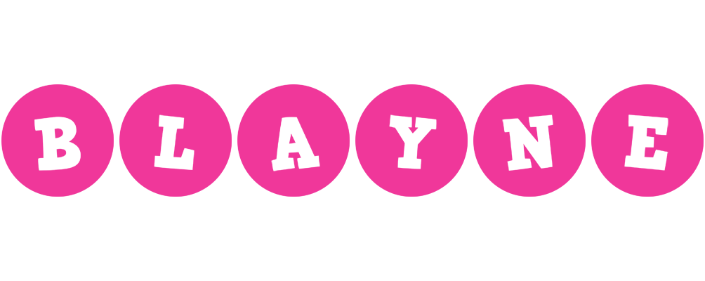 Blayne poker logo