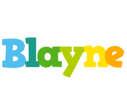 Blayne rainbows logo