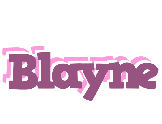Blayne relaxing logo