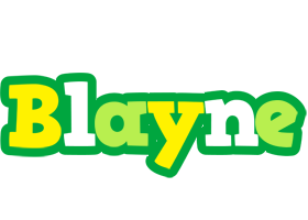 Blayne soccer logo