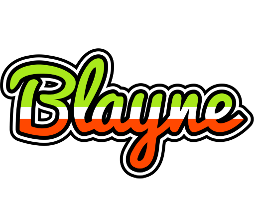 Blayne superfun logo