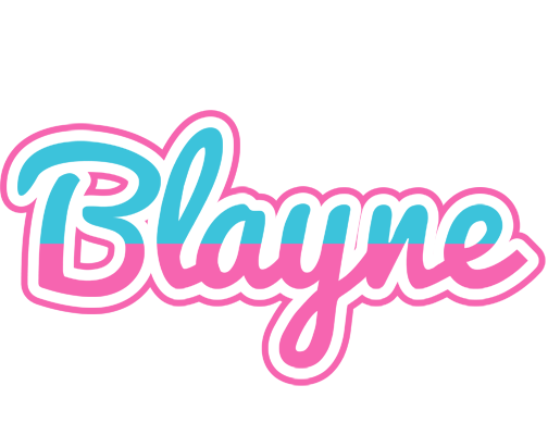 Blayne woman logo