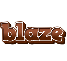 Blaze brownie logo