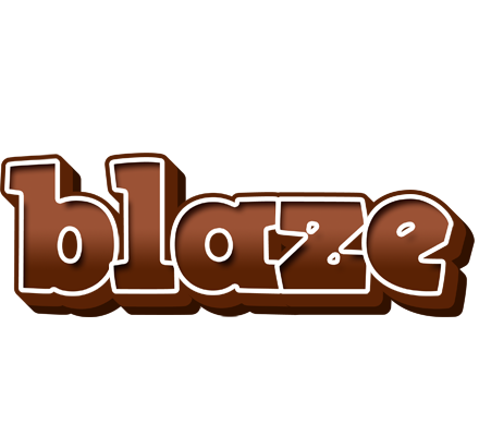 Blaze brownie logo