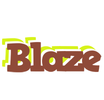 Blaze caffeebar logo