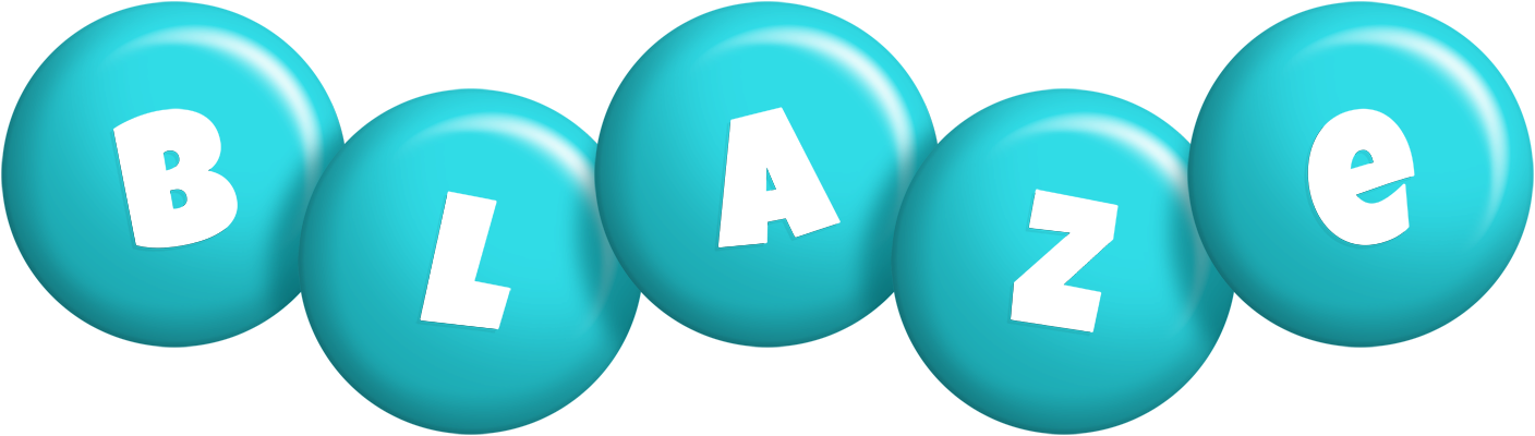 Blaze candy-azur logo