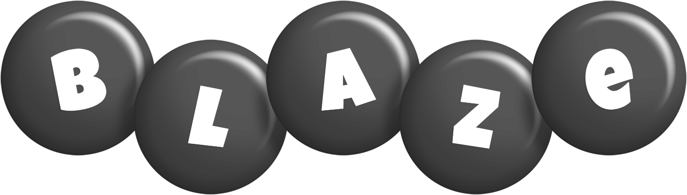 Blaze candy-black logo