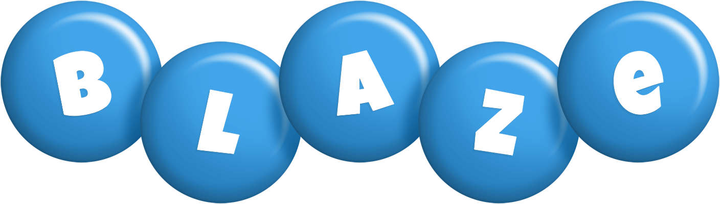 Blaze candy-blue logo
