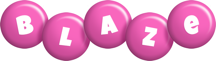 Blaze candy-pink logo