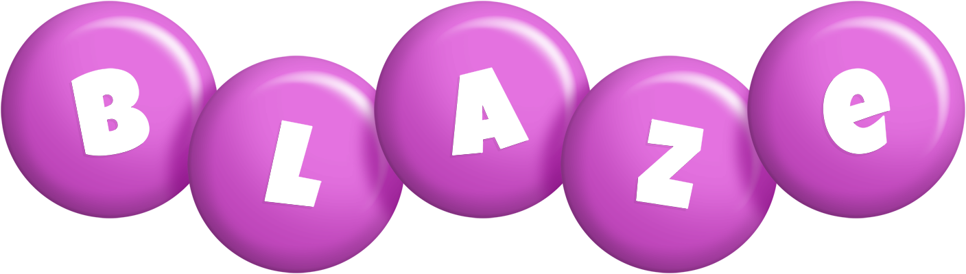 Blaze candy-purple logo