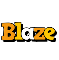 Blaze cartoon logo