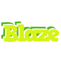 Blaze citrus logo