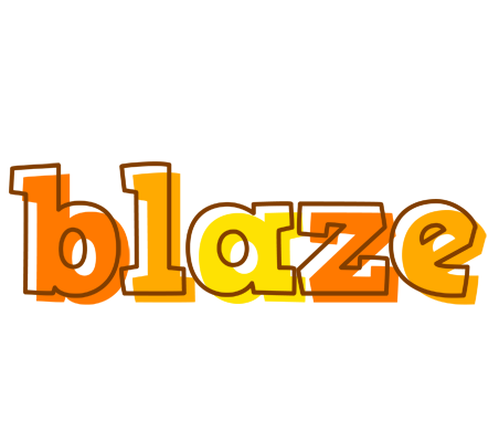 Blaze desert logo