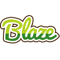 Blaze golfing logo