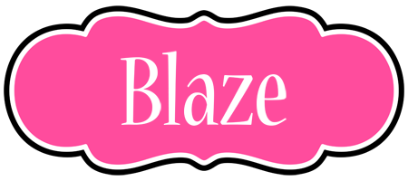 Blaze invitation logo