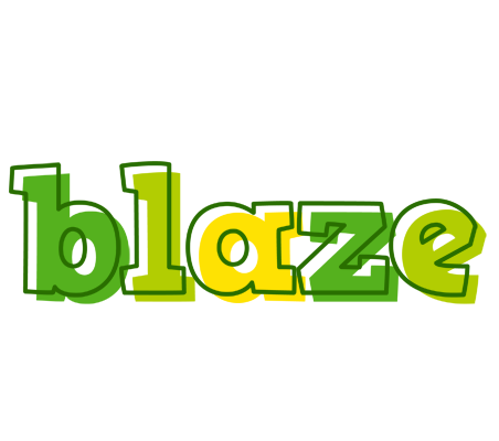 Blaze juice logo