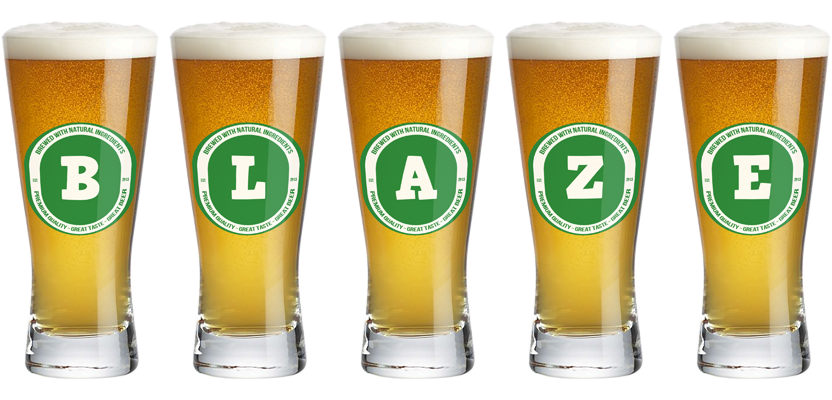 Blaze lager logo