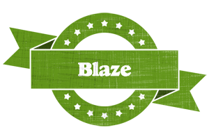Blaze natural logo