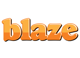 Blaze orange logo