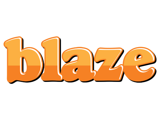 Blaze orange logo