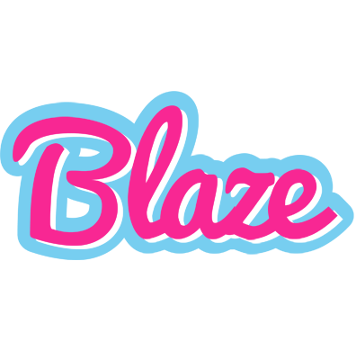 Blaze popstar logo
