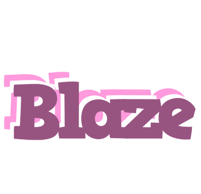 Blaze relaxing logo