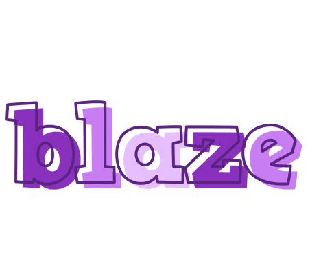 Blaze sensual logo