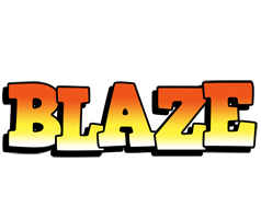 Blaze sunset logo