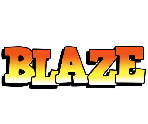 Blaze sunset logo