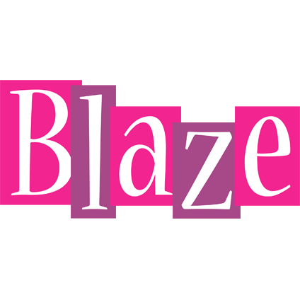 Blaze whine logo