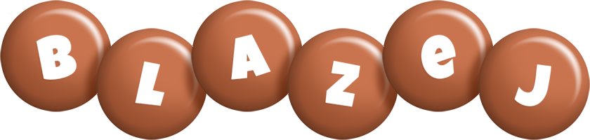 Blazej candy-brown logo