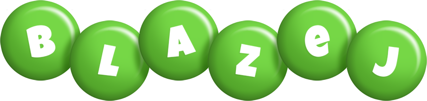 Blazej candy-green logo