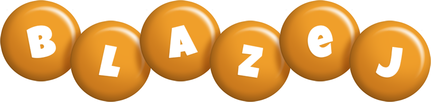 Blazej candy-orange logo