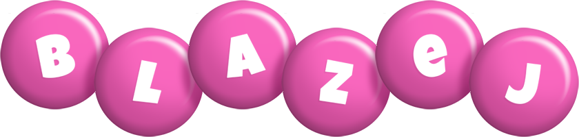 Blazej candy-pink logo