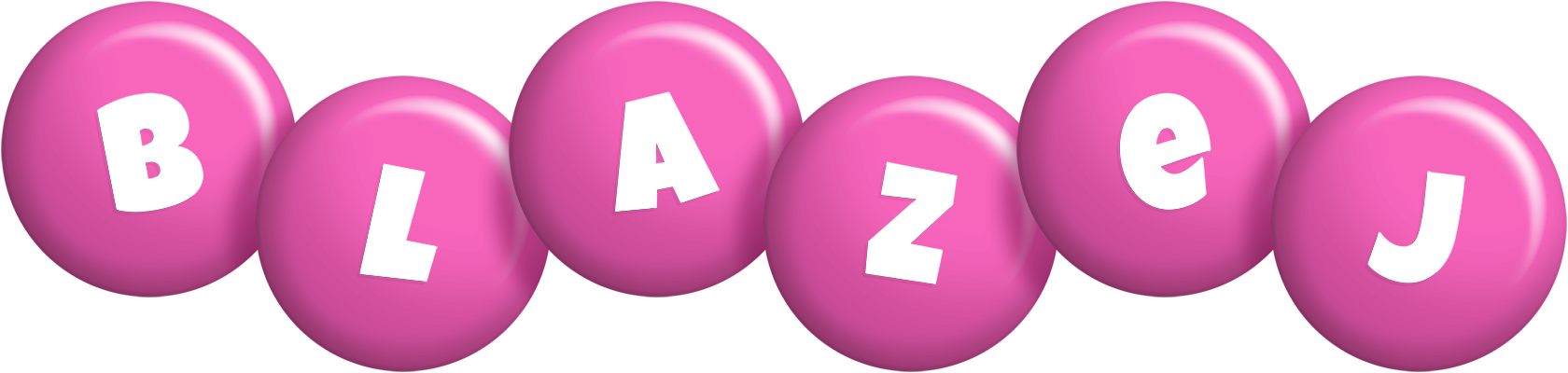 Blazej candy-pink logo