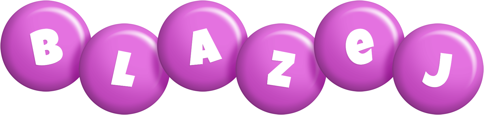 Blazej candy-purple logo