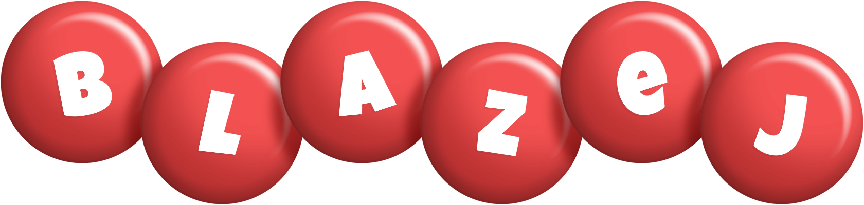 Blazej candy-red logo