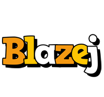 Blazej cartoon logo