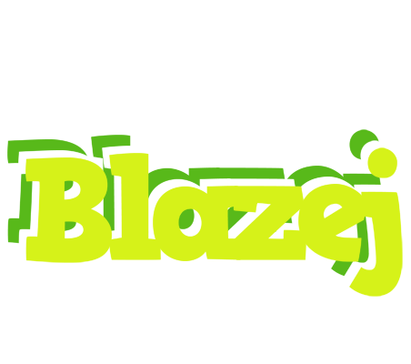 Blazej citrus logo