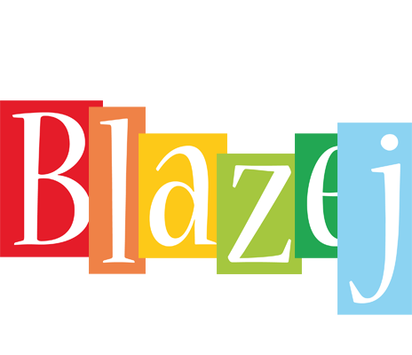Blazej colors logo