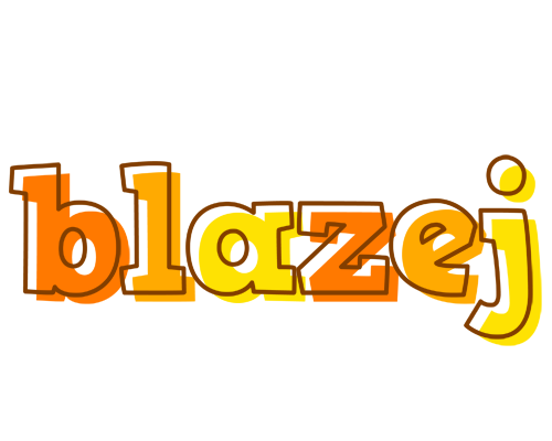 Blazej desert logo