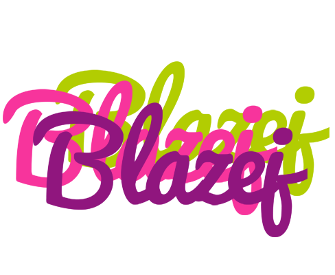 Blazej flowers logo