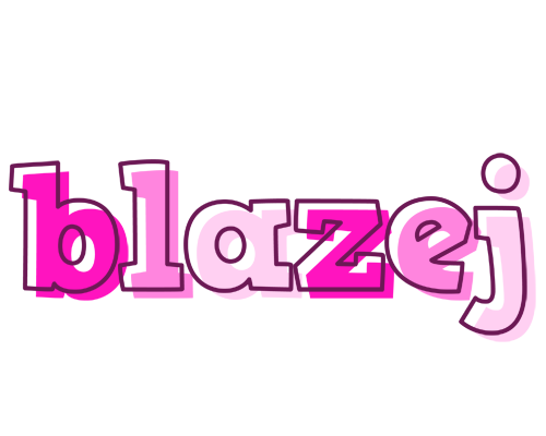Blazej hello logo