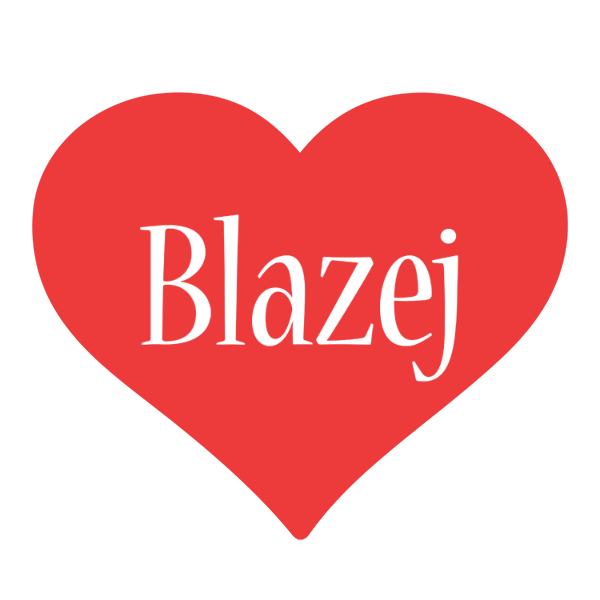 Blazej love logo