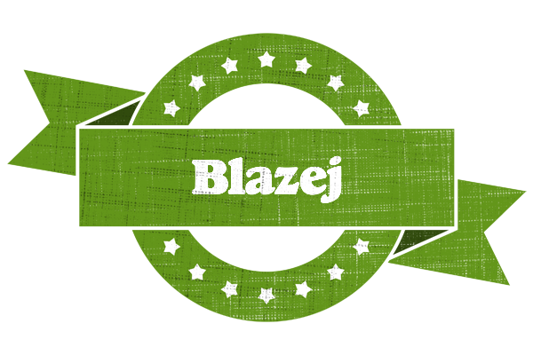 Blazej natural logo