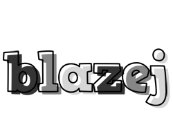 Blazej night logo