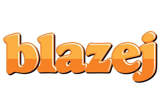 Blazej orange logo
